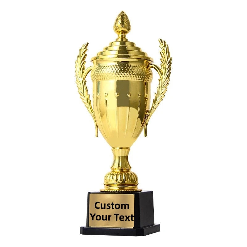 Children's Custom Trophy Award Cup for Soccer Competition - Plastic Model Prize