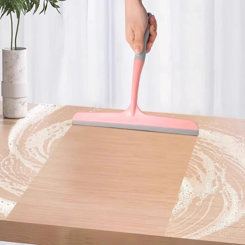 Double-Sided Glass & Surface Window Squeegee - Household Cleaning Tool