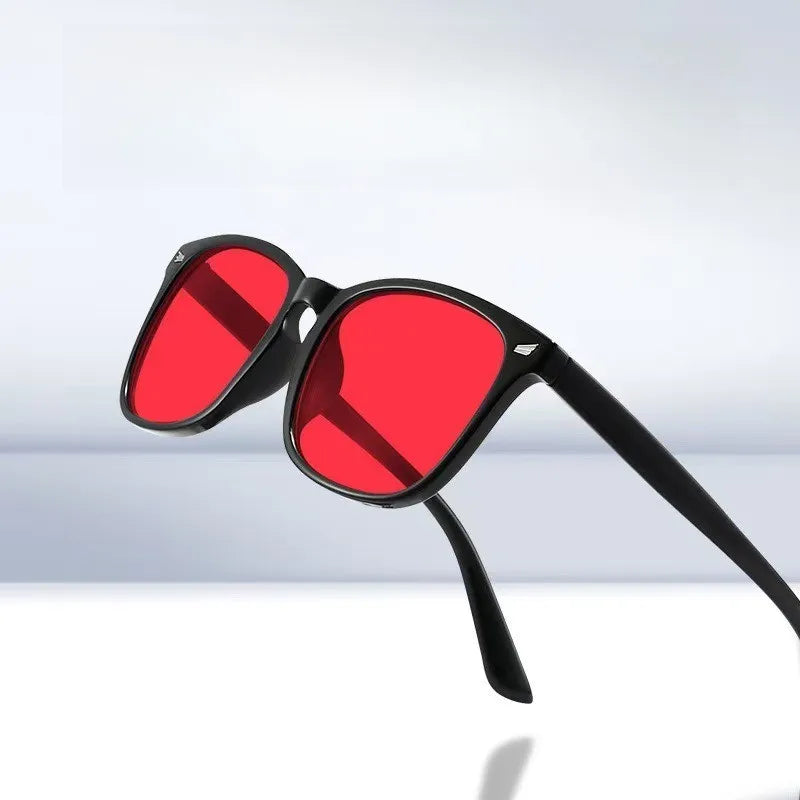 Red & Blue Light Blocking Glasses for Men and Women Square Anti-Glare Eyewear