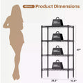 Heavy Duty Metal Storage Shelving Unit - Adjustable Wire Racks for Kitchen, Garage, Closet, Pantry