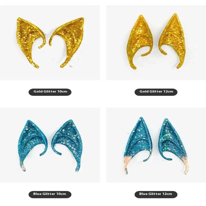 Halloween Elf Ear Latex Cosplay Accessories for Fantasy Costumes