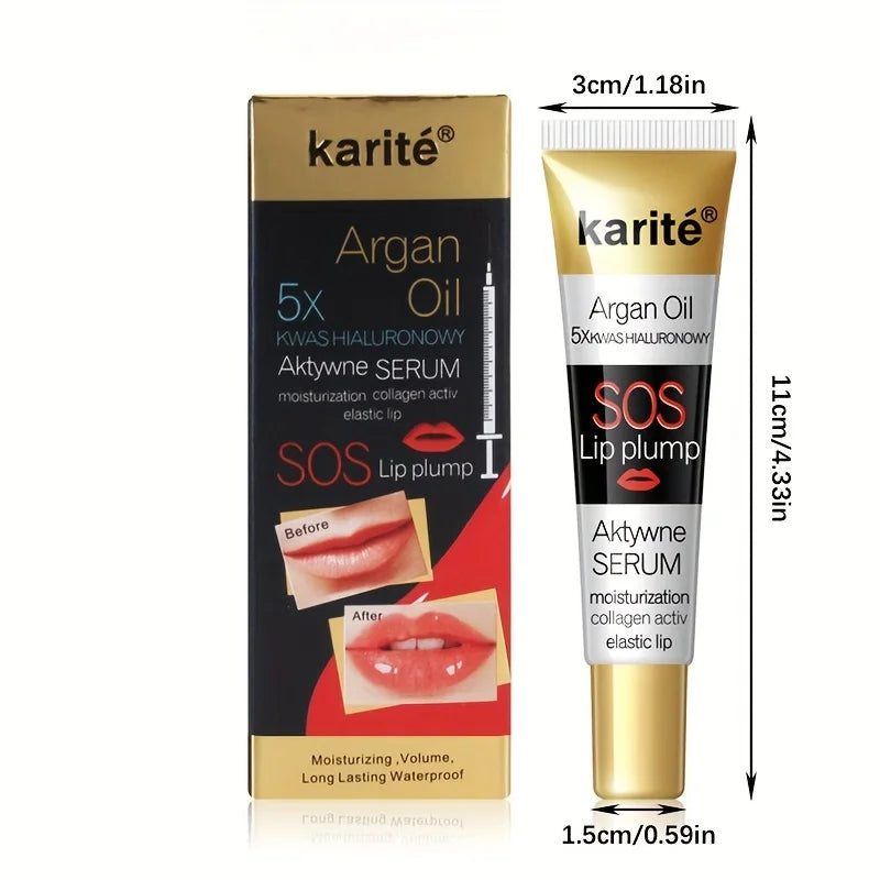 Lip Gloss with Volume & Moisturizing Formula - Long-Lasting Shine, Non-Sticky