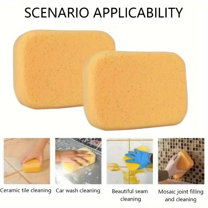 2pcs Grouting Cleaning Sponge Blocks for Tile and Floor Cleaning