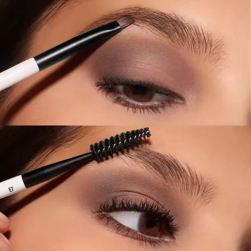 Dual-Ended Makeup Brush Set for Foundation, Blush, Contour, Eyeshadow & Concealer