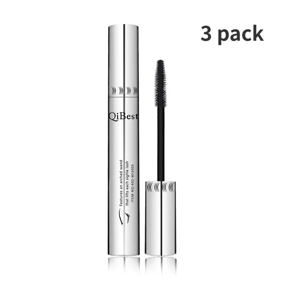 Waterproof Long & Curling Mascara - Easy Removal, Dizziness-Free, 5ml