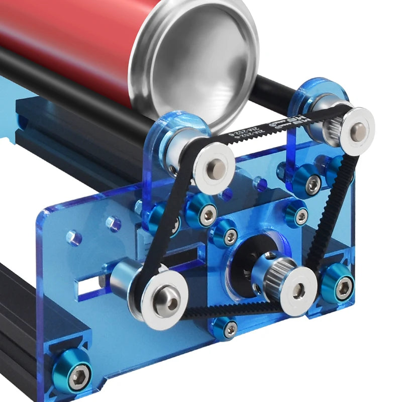 Laser Engraver Rotary Roller Y-Axis for Cylindrical Objects - 360° Rotation
