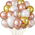 30 Latex Balloons White Pink Blue Helium Wedding Birthday Party Decorations