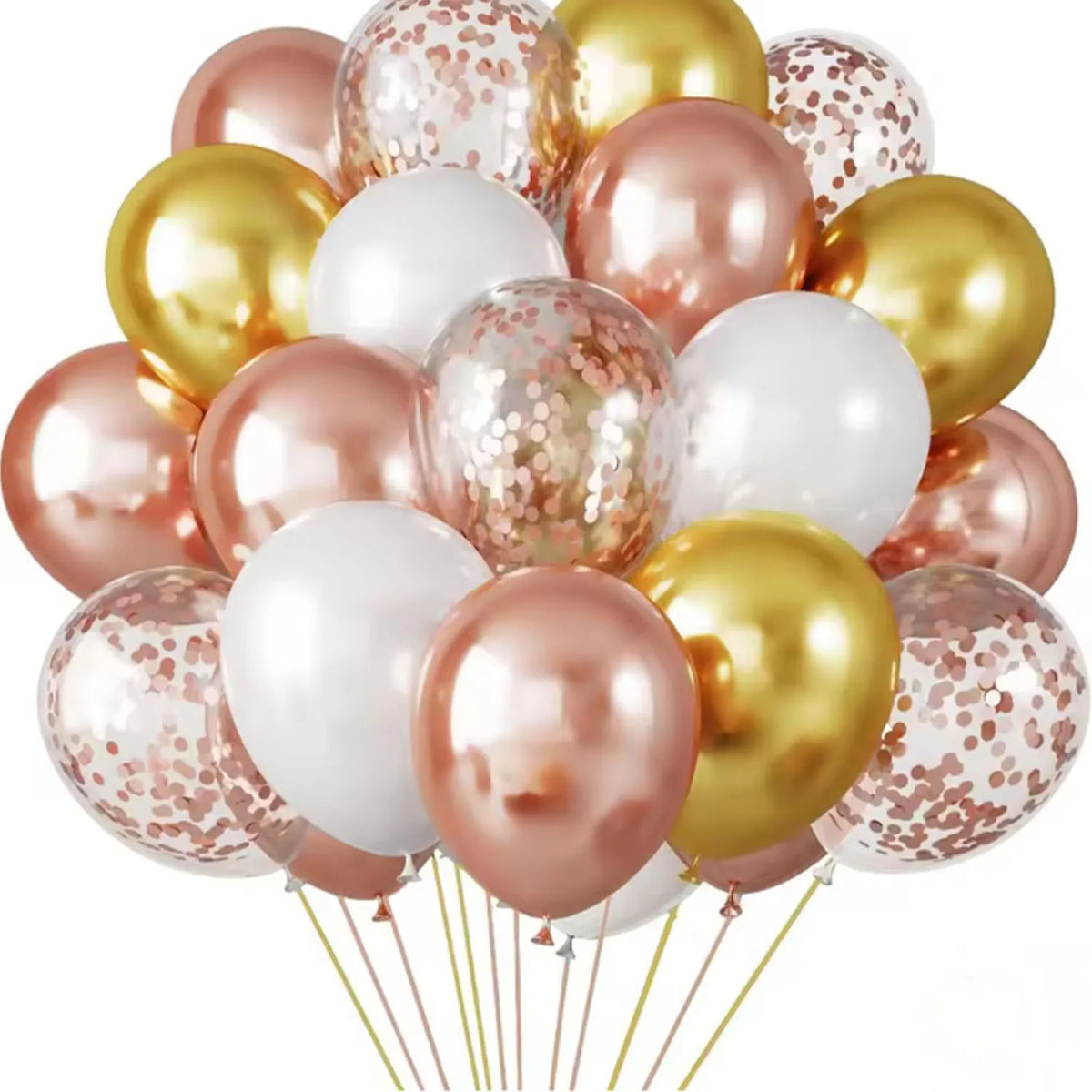 30 Latex Balloons White Pink Blue Helium Wedding Birthday Party Decorations