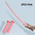Retractable Samurai Sword Toy - 3D Printed Plastic Katana for Cosplay & Kids