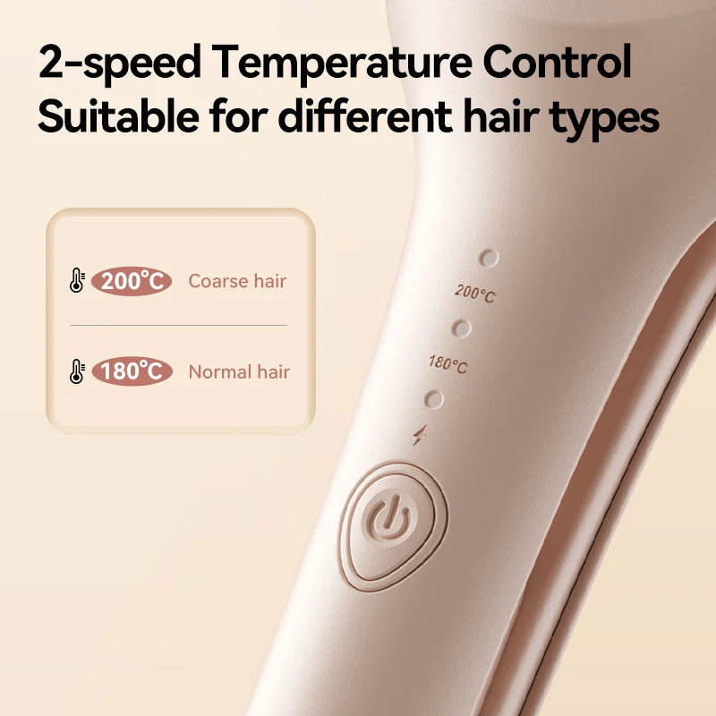 Adjustable Temperature Curling Iron & Waver for Beach Waves Hair Styling