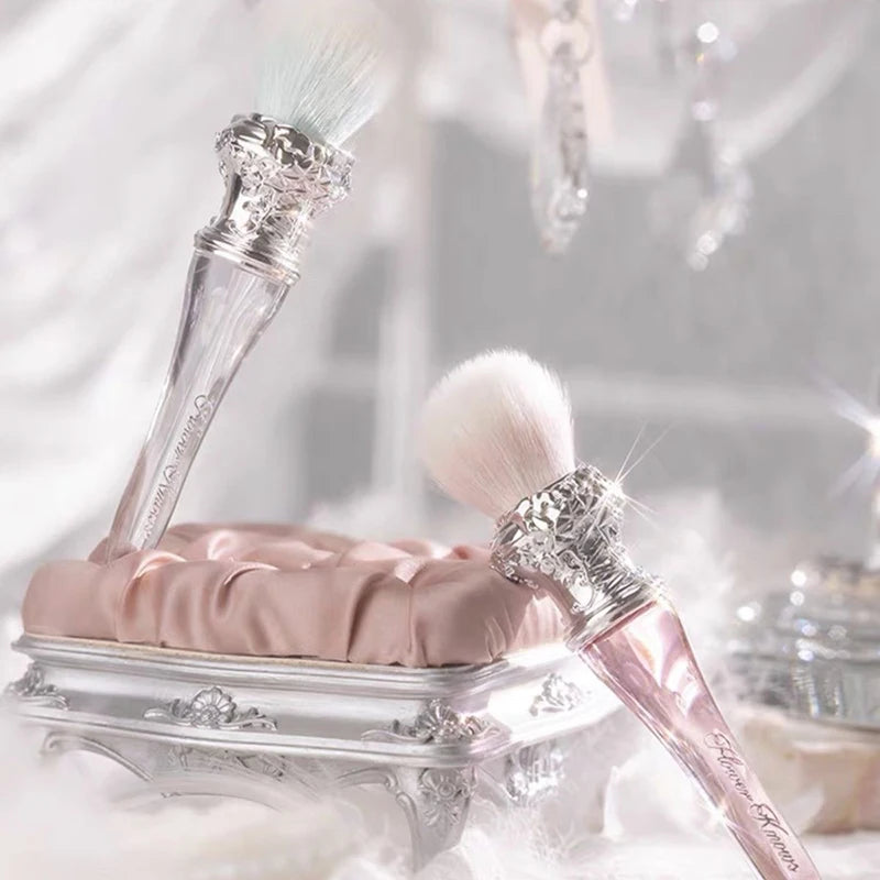 Mineral Powder Bronzer Contour Makeup Brush Set - Flower Knows Swan Bunny Garden