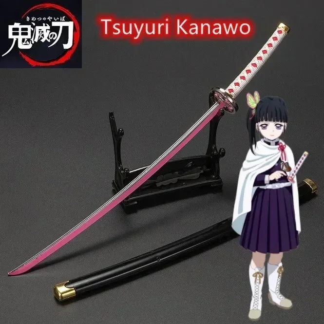 10-Inch Metal Demon Slayer Katana Toy Sword - Kimetsu No Yaiba Collectible Gift