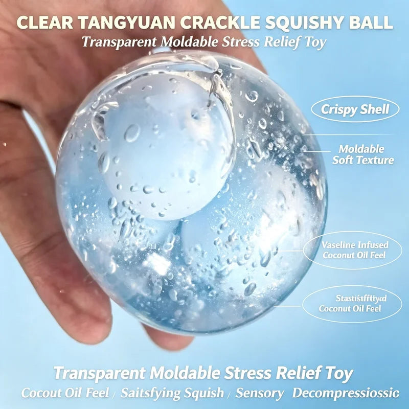 Stress Relief Leather Ball Toy - Rice Dumpling Shape Hand Fun & Decompression