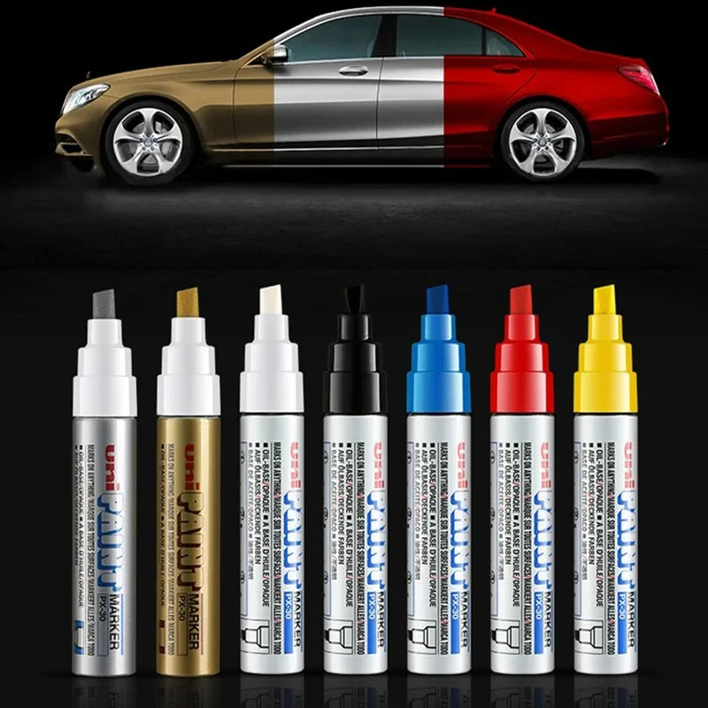 Oil-Based Paint Markers for Metal Glass Plastic - Water Resistant Repair Pen