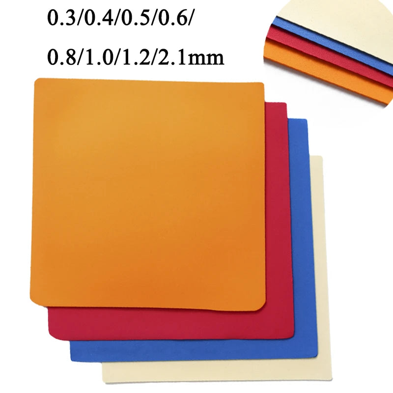 High-Density Thin Table Tennis Sponge 0.3-2.1mm for Ping Pong Rubber