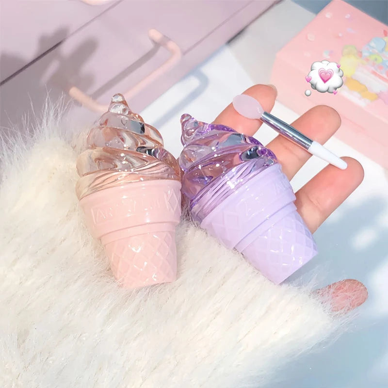 Moisturizing Lip Gloss Set - Hydrating Nourishing Lip Tint for Dry Lips, 3 Pieces