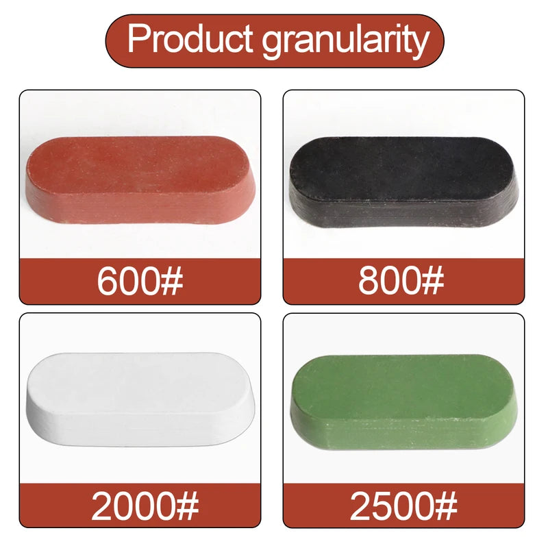 Metal Polishing Paste Wax for Stainless Steel Surfaces - Multiple Colors