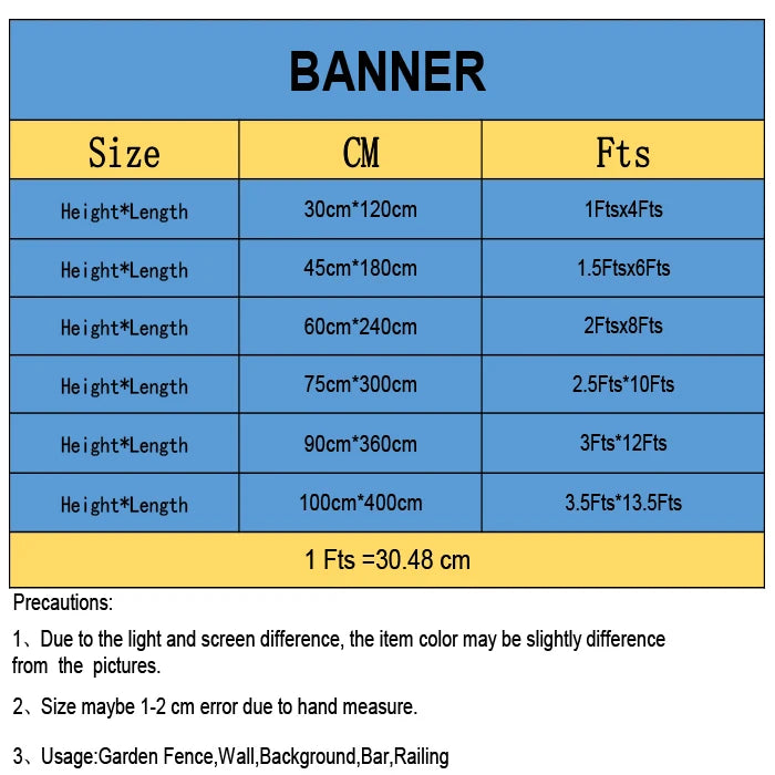 Car Motorcycle Logo Flag Banner Polyester Decoration 45x180cm or 60x240cm