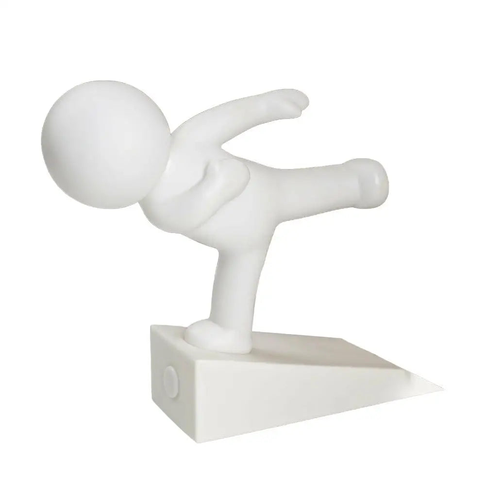 Humanoid Door Stopper Anti Slip Floor Protector for Kids Rooms and Home