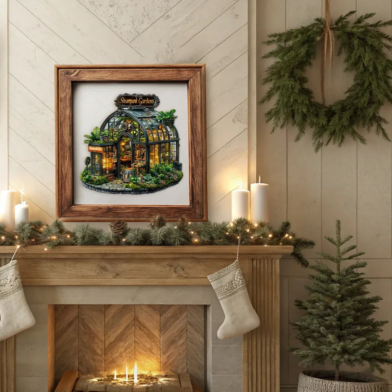 Wooden Puzzle Toy - Fantasy Themed Decorative Gift for Kids & Teens
