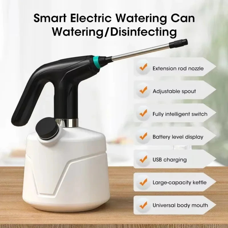 2L Electric Garden Sprayer for Disinfection Watering & Lawn Irrigation