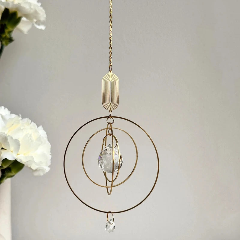 Outdoor Crystal Light Catcher Hanging Decoration - Window & Garden Decor