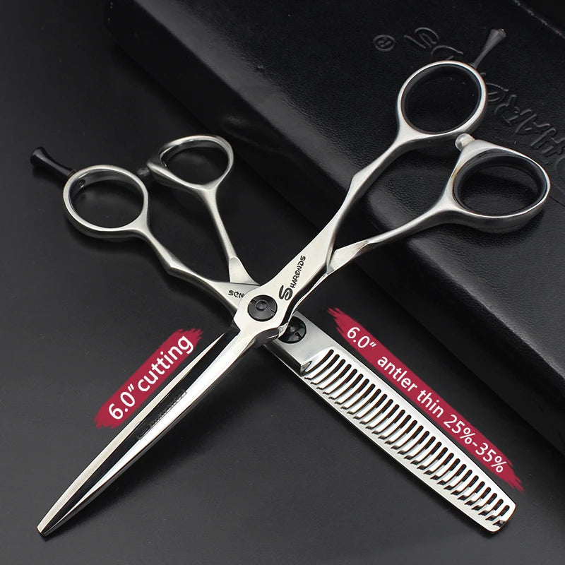 Professional Hair Cutting Scissors 5.5/6/7 Inch Sharp Hair Shears Handmade Steel