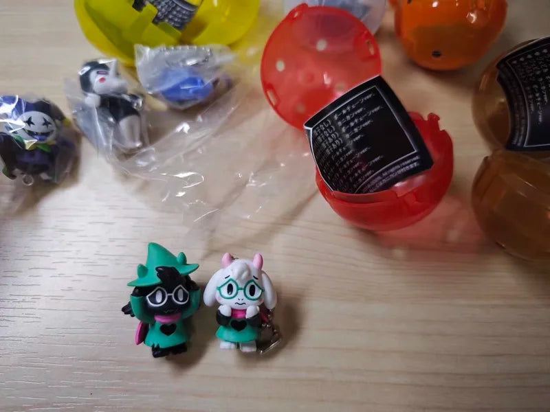 Collectible Gashapon Game Character Keychain - Bag Charm for Fans