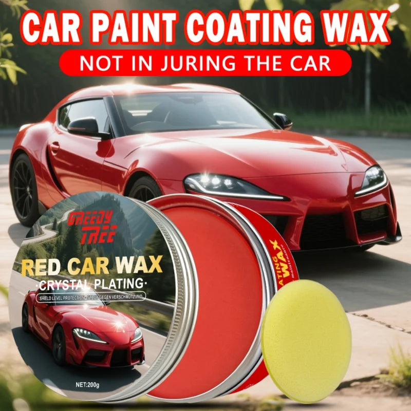 Premium Car Polish Wax - Deep Color Enhancer & UV Protection for Long-Lasting Shine