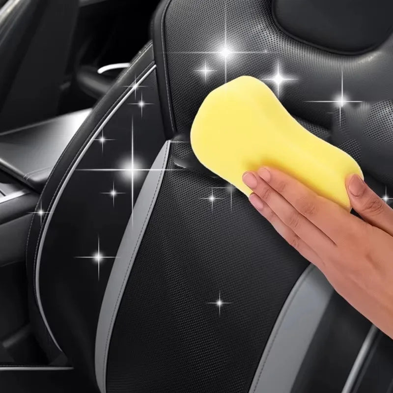 High-Density Car Wash Sponges - Large Honeycomb 8-Shaped Cleaning Accessories