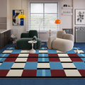 Living Room Carpet with Cream Sofa and Coffee Table - Home Decor Mat