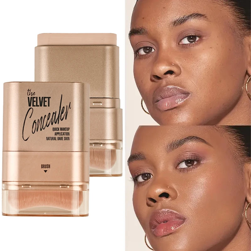 2-in-1 Concealer and Foundation Stick - Waterproof, Flawless Face Makeup