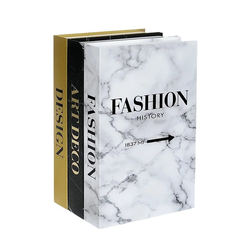 Decorative Fake Books with Openable Storage Box - Living Room Home Decor