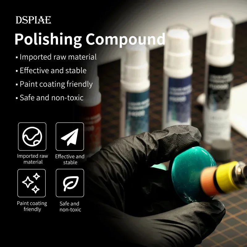 Polishing Sponge Pads Set for Model Making and Hobby Finishing - 12pcs