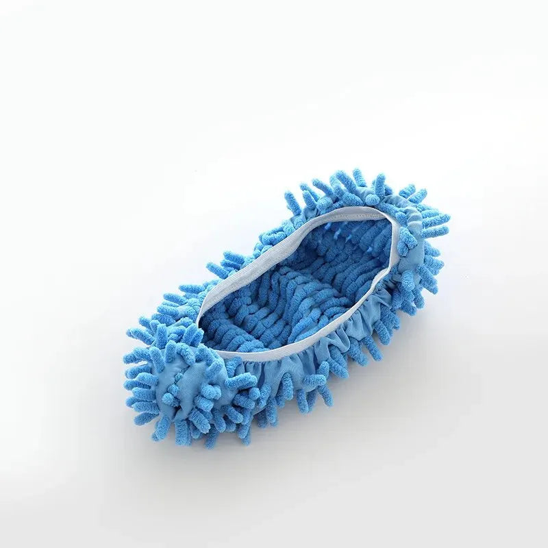 Dust Cleaner Slippers Set - Floor Cleaning Mop Shoes with Chenille Cloth