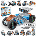 12-in-1 STEM Robot Building Kit for Kids Teens - Educational Construction Set