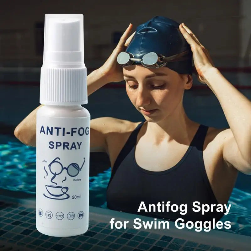 20ml Anti-Fog Spray for Glasses and Windshields - Clear Vision, Scratch Protection