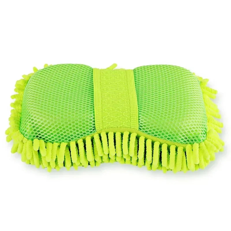 Microfiber Car Wash Sponge Set for Auto Detailing and Cleaning