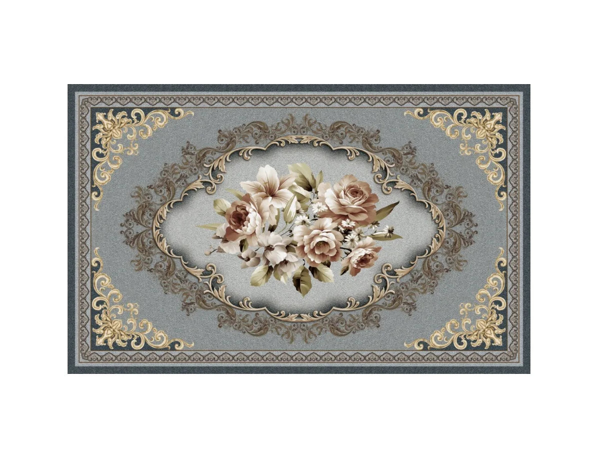 Imitation Cashmere Living Room Rug Moisture-Proof & Mildew Resistant Blanket