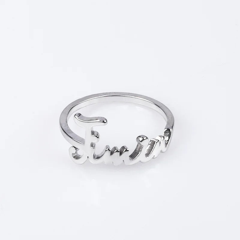Women’s Kpop Member Rings Set - Unisex Fashion Jewelry, Multiple Sizes