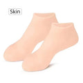 Silicone Skin Care 3-Piece Set - Reusable Moisturizing Masks, Gloves & Socks for Hands, Feet & Face
