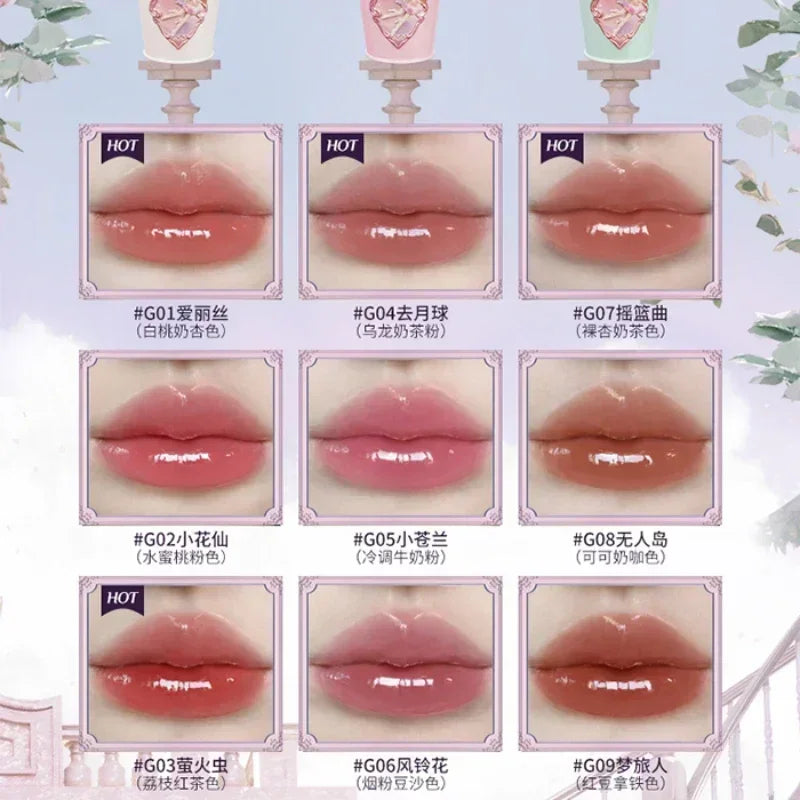 Long Lasting Moisturizing Lip Gloss with Film-Forming Shine - All Lip Colors