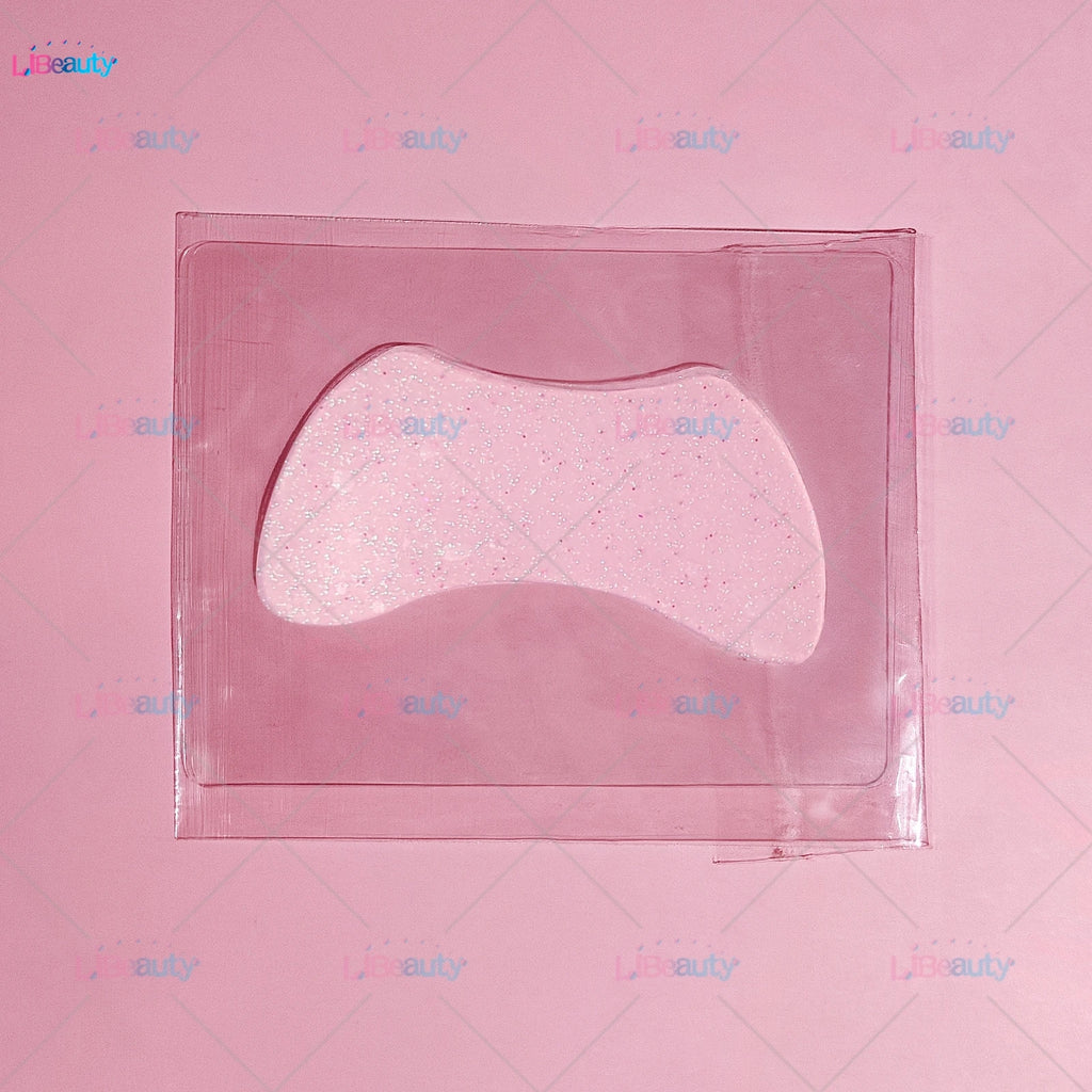 Reusable Silicone Eye Pads for Lash Lift & Eyelash Extensions - Black, Ivory, Brown