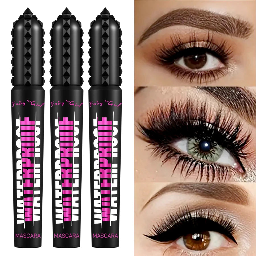 Waterproof Lengthening Mascara for All Eyelash Types - 4D Effect, Korean Style