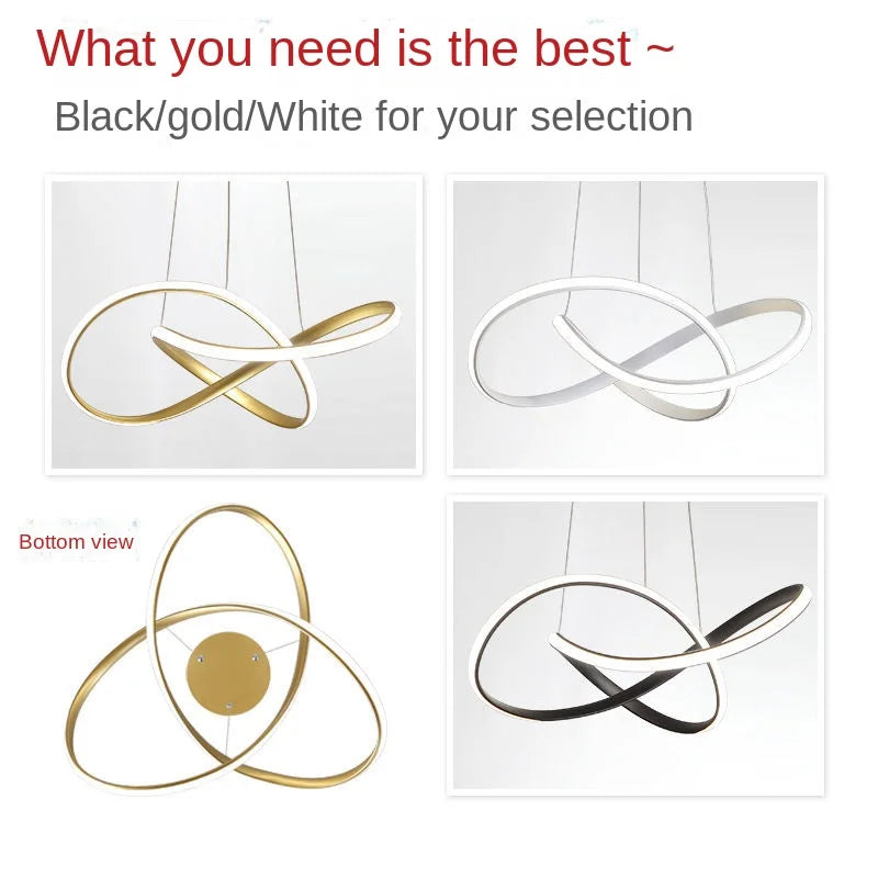 Modern Dining Room Pendant Lamp with Multiple Color Options - Nordic Creative Art Bar Light