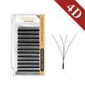 Eyelash Extension Fans 3D/4D/5D/6D W Shape Artificial Lashes Full Dense Natural Soft Light