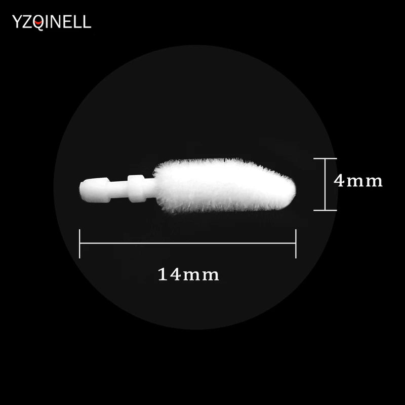 Disposable Lip Brush Replacement Heads 500pcs Makeup Tool Cotton Tips