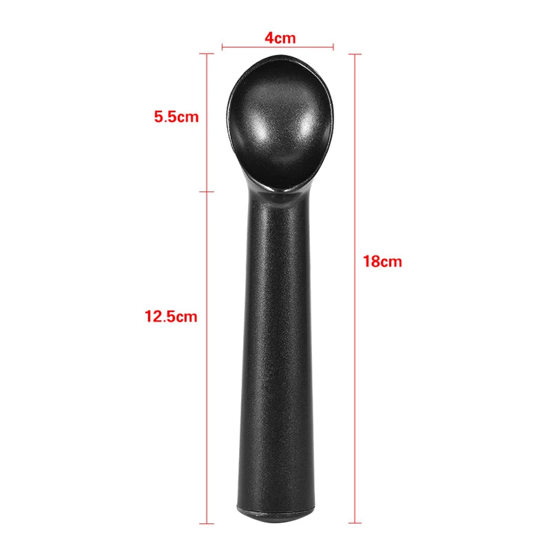 Stainless Steel Ice Cream Scoop - Non-Stick, Anti-Freeze, Portable Kitchen Tool