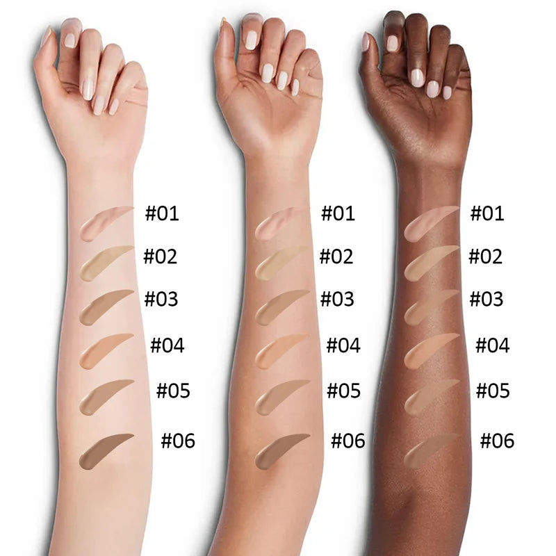 Full Coverage Waterproof Concealer - Sweat & Stain Resistant Skin Makeup