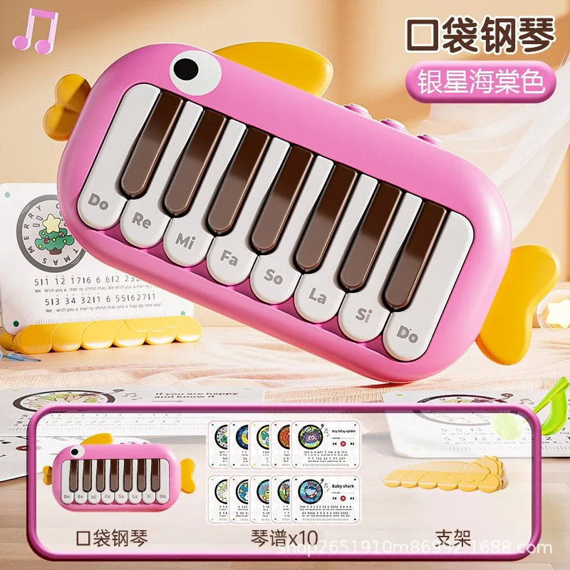 Electronic Baby Music Instrument Toy - Montessori Piano Keyboard for Kids